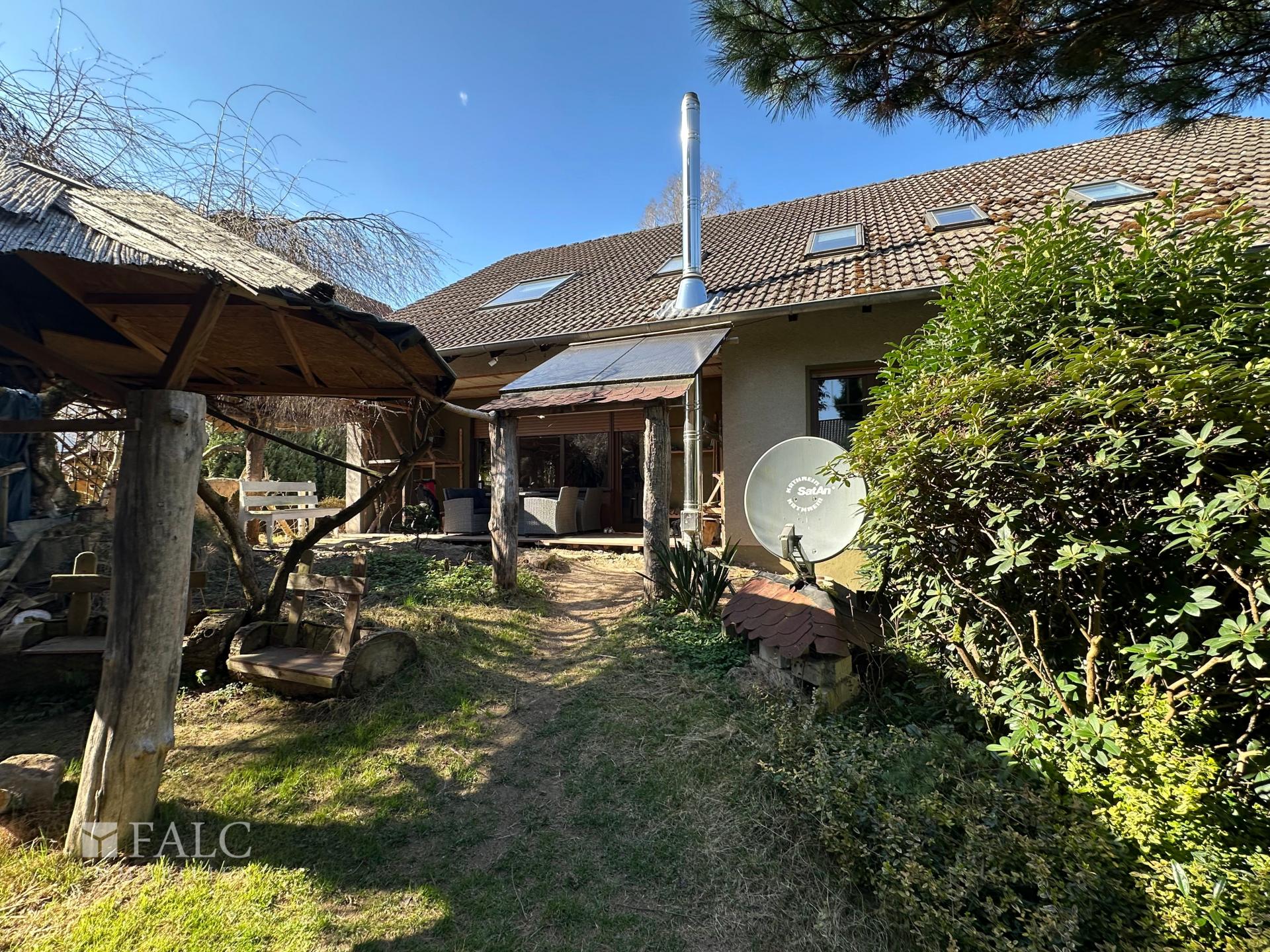 Blick auf die Terrasse